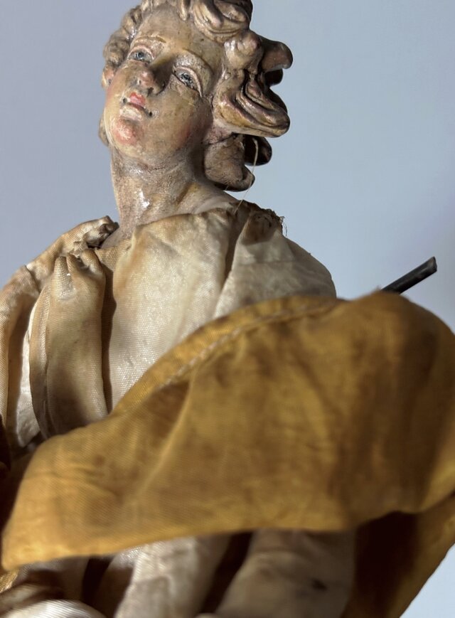 サントン人形 サントス 天使 アンティーク 0501707 | iichi 日々の