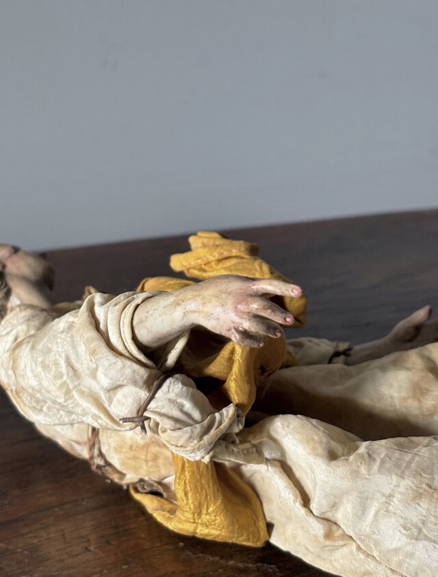 サントン人形 サントス 天使 アンティーク 0501707 | iichi 日々