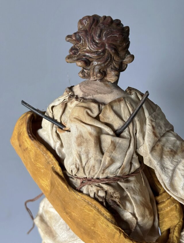 サントン人形 サントス 天使 アンティーク 0501707 | iichi 日々