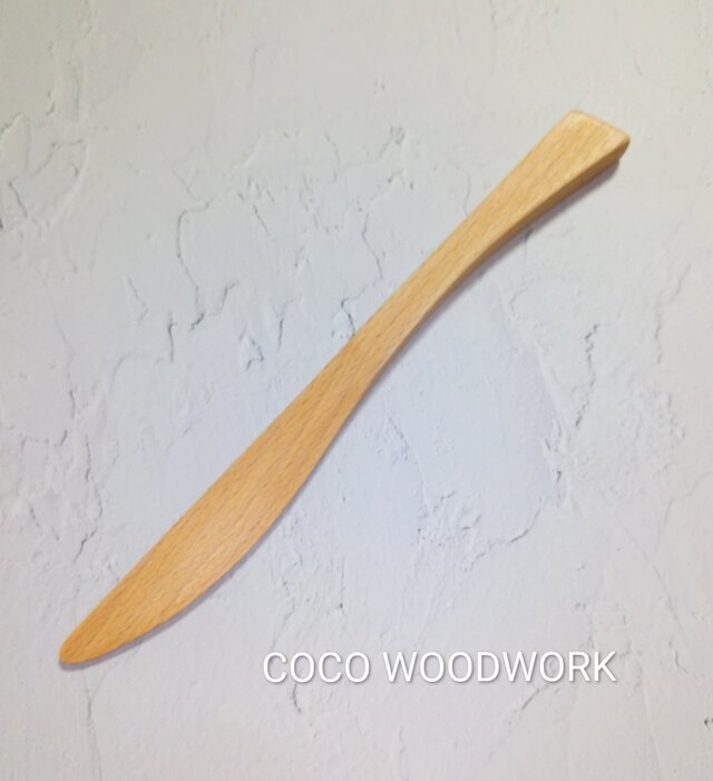 78101バターナイフ(ビーチ材)