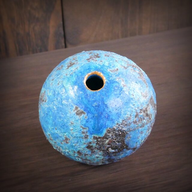 惑星の花入れ no.3 mixed blue | iichi 日々の暮らしを心地よくする