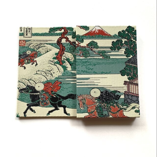 隅田川関屋の里』 冨嶽三十六景 葛飾北斎 美術名画御朱印帳 B6大判 午