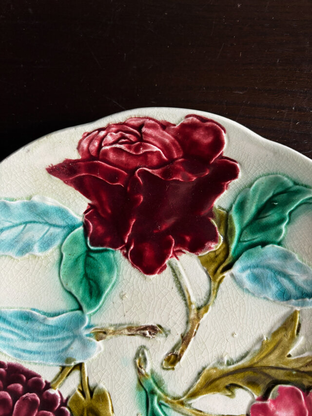 Orchies オルシ サンタマン バルボティーヌ 平皿 φ22cm フランス