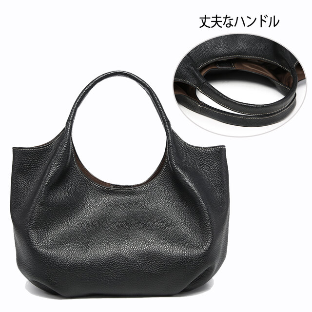本革 丸い 新品 大人 かわいい ハンドメイド トートバッグ 通勤 日常