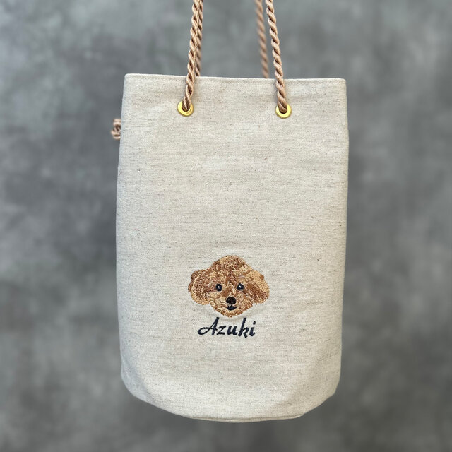うちの子 犬刺繍 猫刺繍｜虹の橋メモリアル 骨壺袋 骨壺バッグ 骨壺