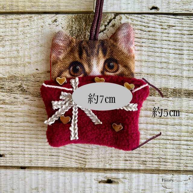 SALE！大人かわいい☆猫ちゃんとプレゼントのクリスマスオーナメント④