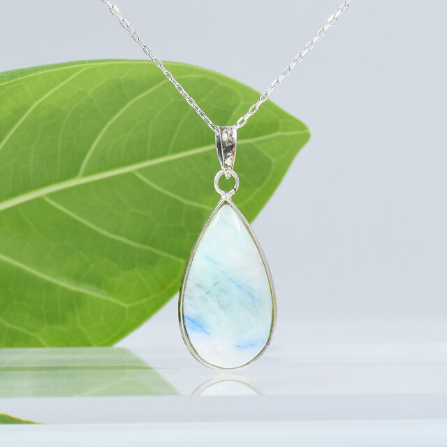 アズライト イン バライト ペンダントトップ SV925 シルバー