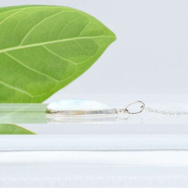 アズライト イン バライト ペンダントトップ SV925 シルバー