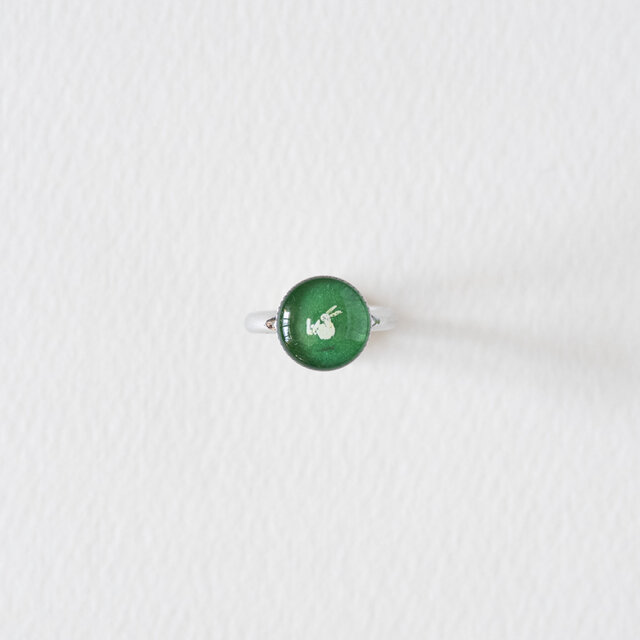 ゆびわ108/三日月とウサギ