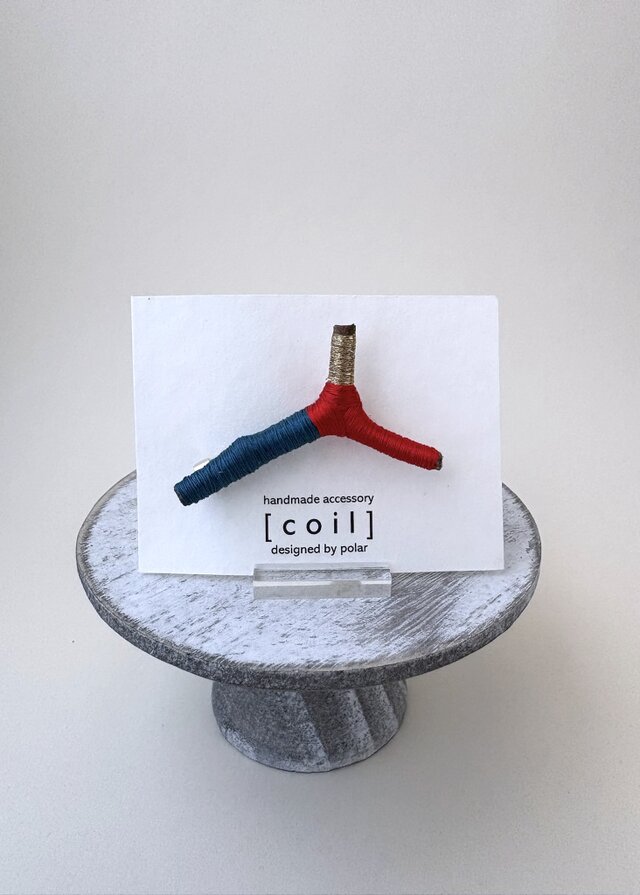 [coil] brooch-L
