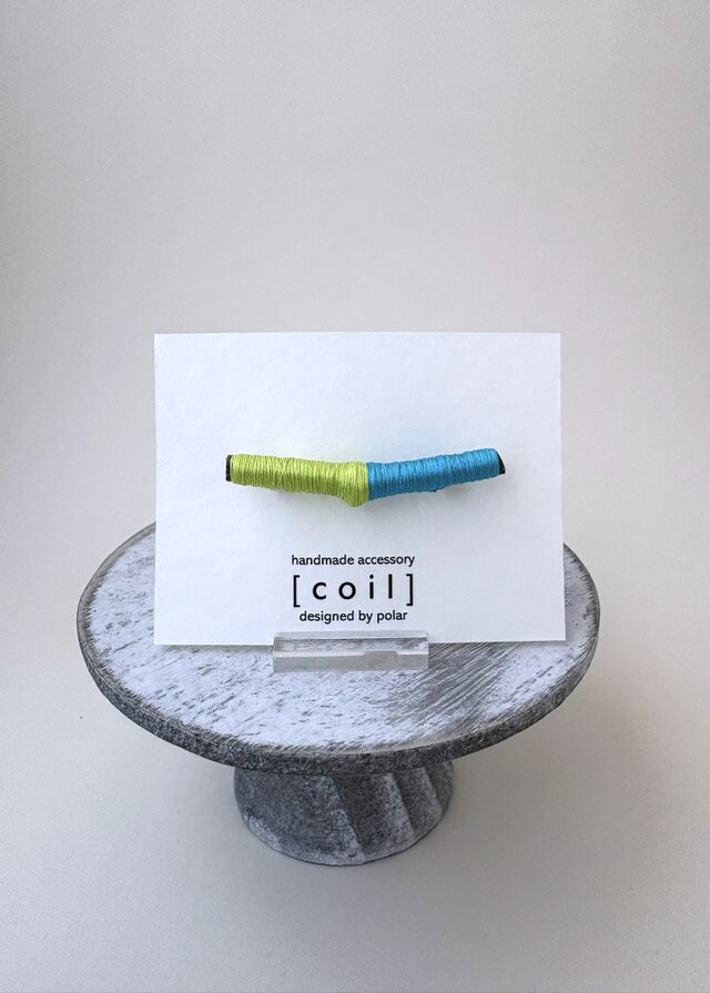 [coil] brooch-L