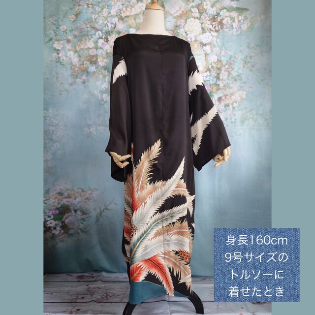 着物リメイク／ドルマン袖ワンピース★サイズLL～3L maxresdefault.jpg