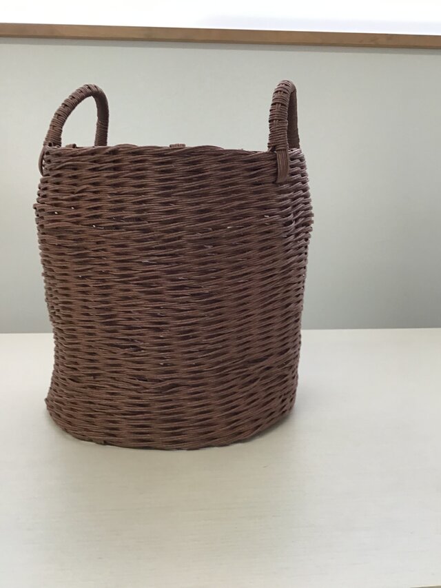 収納かご　焦茶