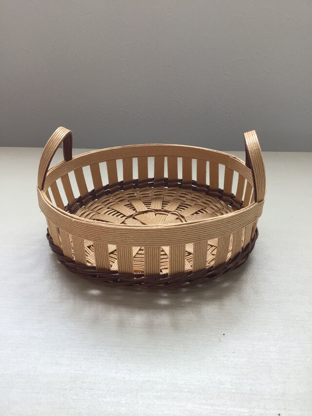 丸型取手付き　小物入れ