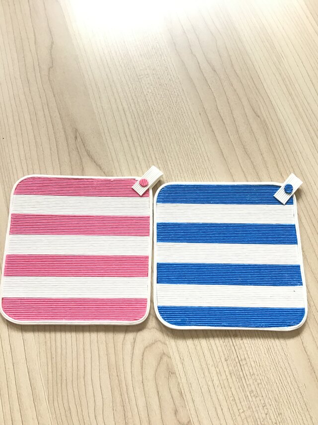 しましまコースター