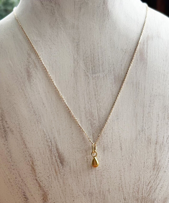 K24 雫（しずく）◇純金ペンダントトップ | iichi 日々の暮らし