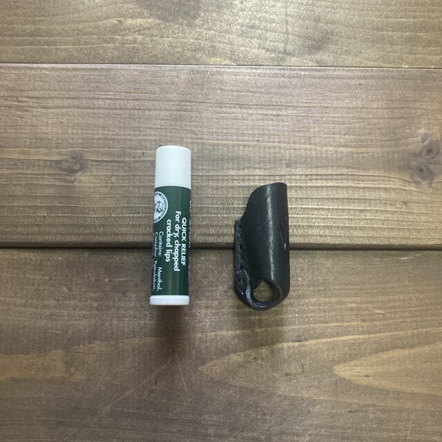 リップクリームスリーブ(オールブラックver.)