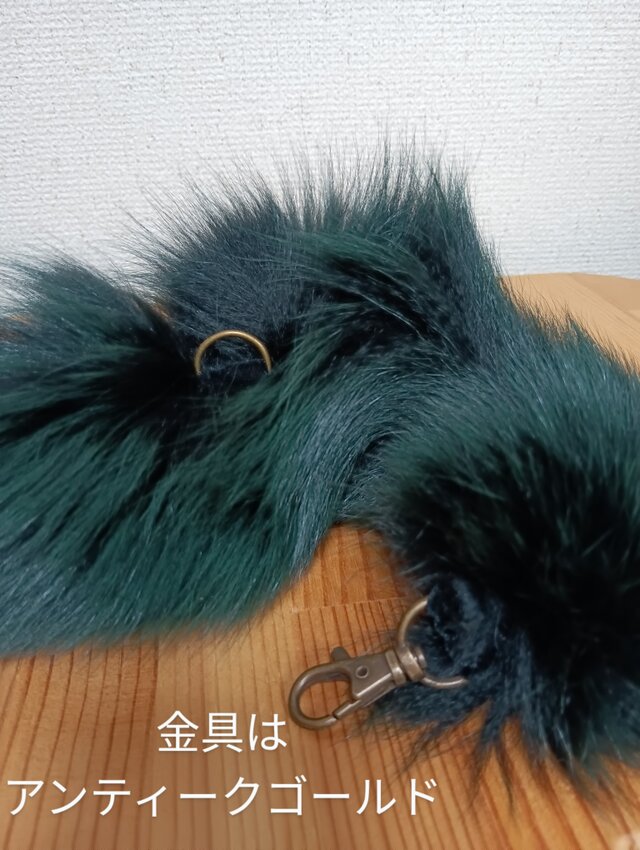 フォックスファー ブレスレット 大振りチャーム付き | iichi 日々の