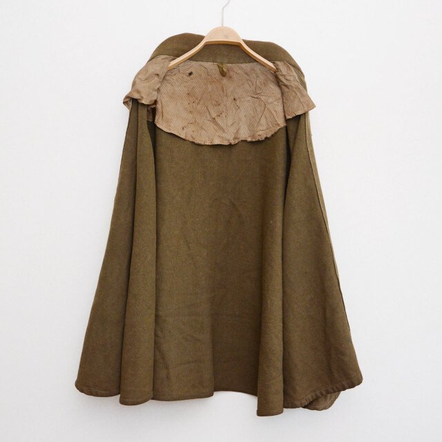 旧日本陸軍 下士官用ウールマント ジャパンヴィンテージ 1940年代 旧日本陸軍 下士官用ウールマント ジャパンヴィンテージ 1940年代