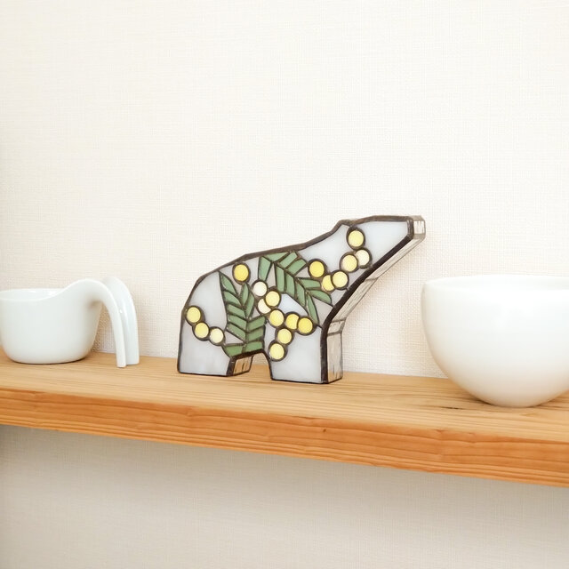 イルミネーションライトのおまけ付き＊ホッキョクミモザ