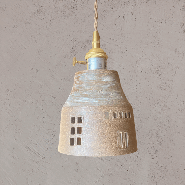 「配管シェードランプ」　アート照明　ハンドメイド　店舗什器 配管シェードランプ」 アート照明 ハンドメイド 店舗什器