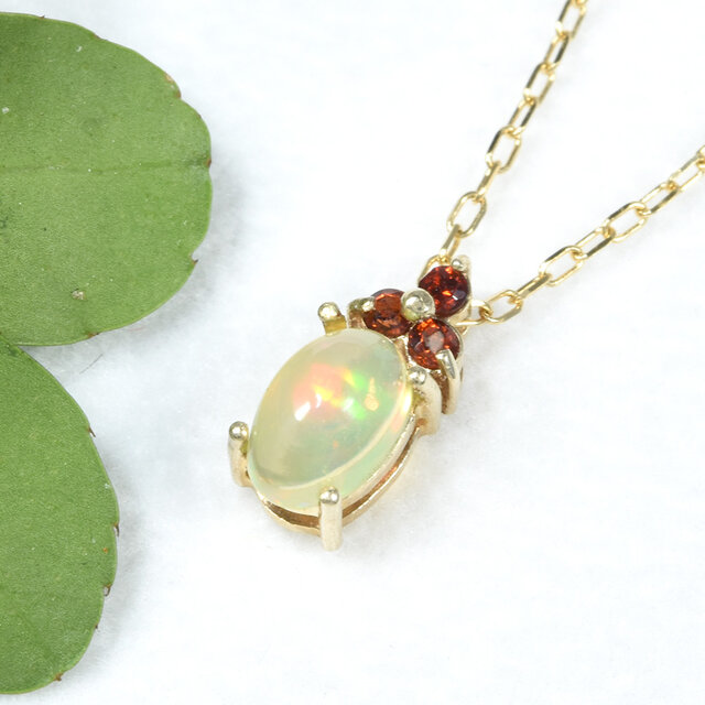 K10 オパール ペンダント ネックレス CL039CIBSN