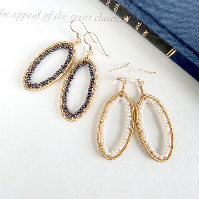 Q's B ♦︎14kgfsunflowerカービングピアス/イヤリング 水晶フラワーカービングピアス 14kgf | 雨風日土 ame-kaze-hi-tuchi