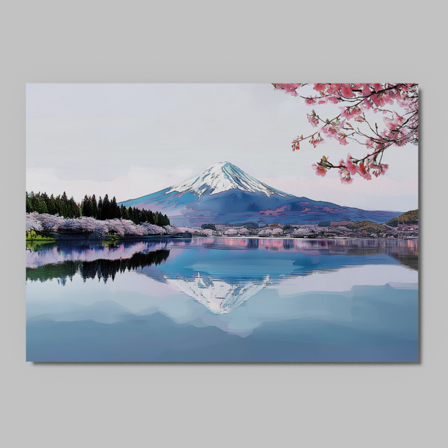 日本絶景ポストカード｜富士山｜日本製｜飾り・贈り物・日記・インテリア