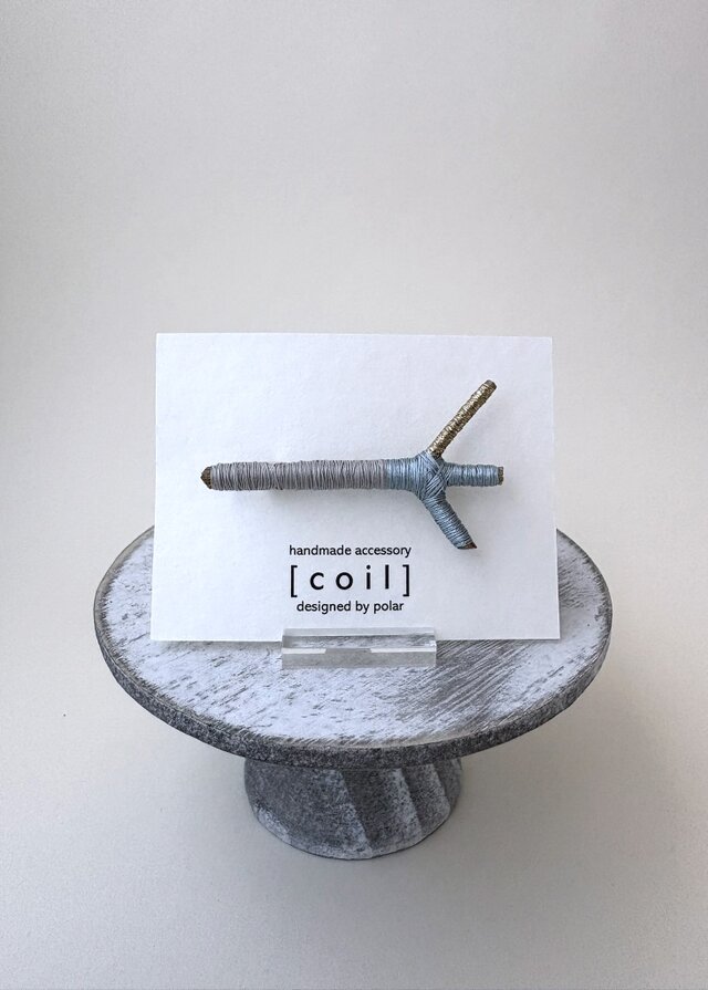 [coil] brooch-L