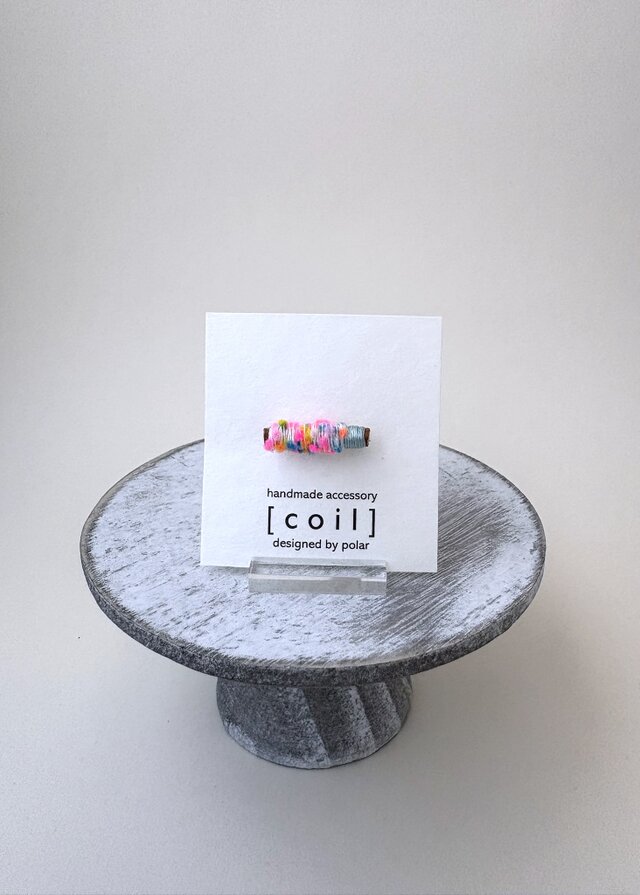 [coil] brooch-S