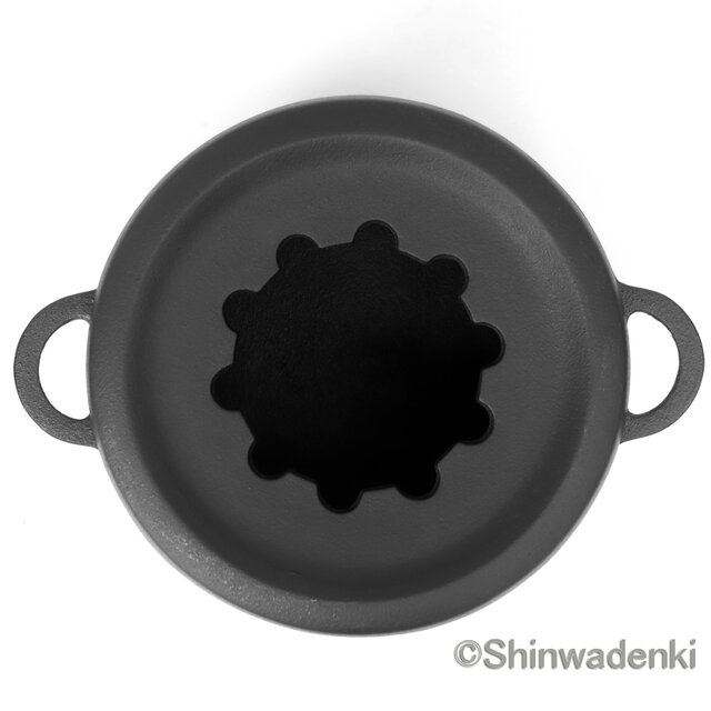 お取り寄せ】南部鉄器 鉄鍋 フォンデュ兼用ミニ天ぷら鍋 日本製 直火