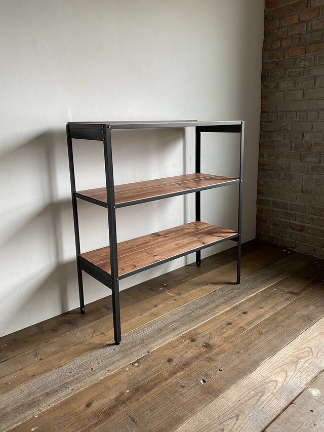 数量限定 IS100 アイアン シェルフ 棚 ディスプレイ キッチン 収納