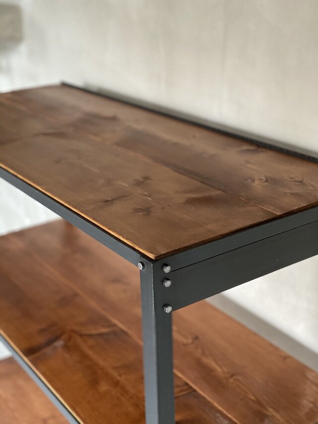 数量限定 IS100 アイアン シェルフ 棚 ディスプレイ キッチン 収納