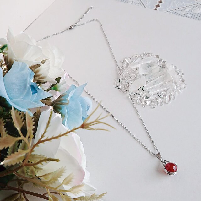 限定品　 　ネックレス　606　カーネリアン　シルバー LARA Christie ネックレス レディース 星 スター シルバー シルバー925