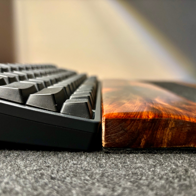 HHKB 60％ キーボード アームレスト パームレスト リストレスト 木製