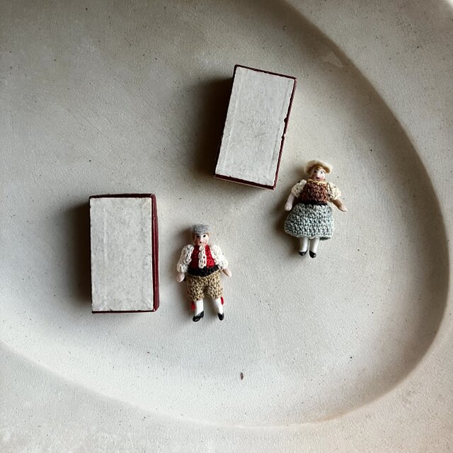 ドイツ Carl Horn ミニチュアビスクドール 女の子 | iichi 日々の