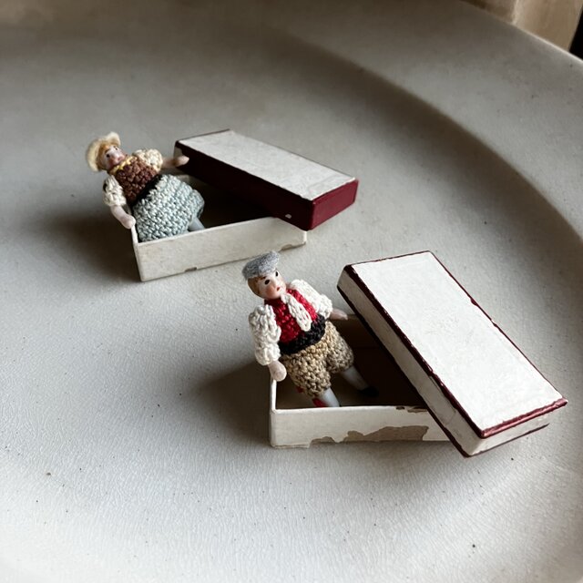 ドイツ Carl Horn ミニチュアビスクドール 女の子 | iichi 日々の