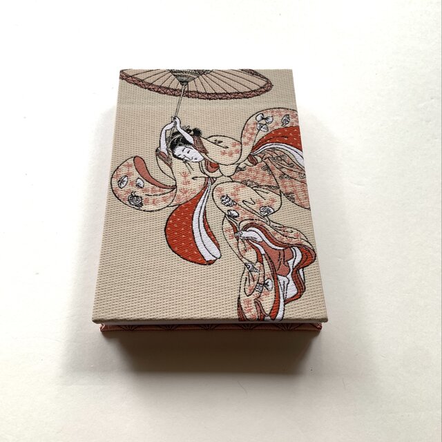 清水舞台より飛ぶ美人』 鈴木春信御朱印帳 美術名画御朱印帳 B6大判