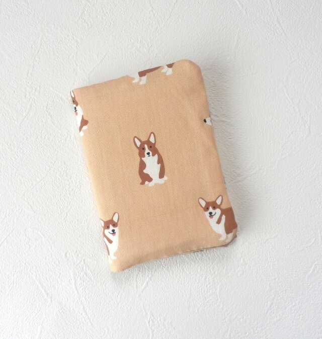 障害者手帳・タクシー券ケース　ワンちゃん柄