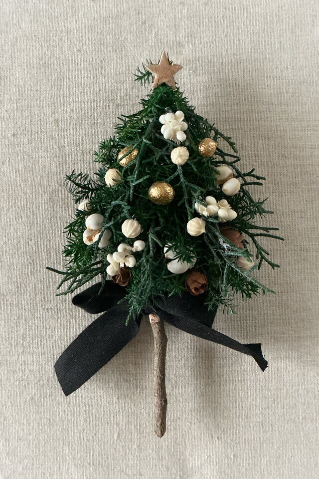 クリスマスのミニディスプレイセット White ver. | iichi 日々の暮らし