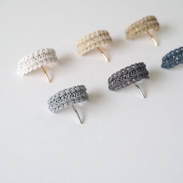 水引ポニーフック/レース（コールドカラー）