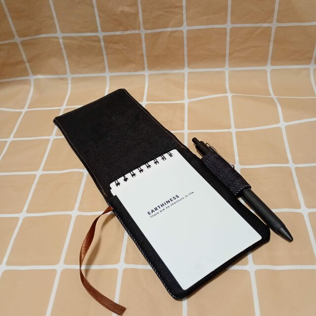 MK9 裏紙、A7サイズ縦開きメモ帳カバー | iichi 日々の暮らしを