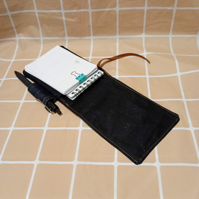 MK9 裏紙、A7サイズ縦開きメモ帳カバー | iichi 日々の暮らしを