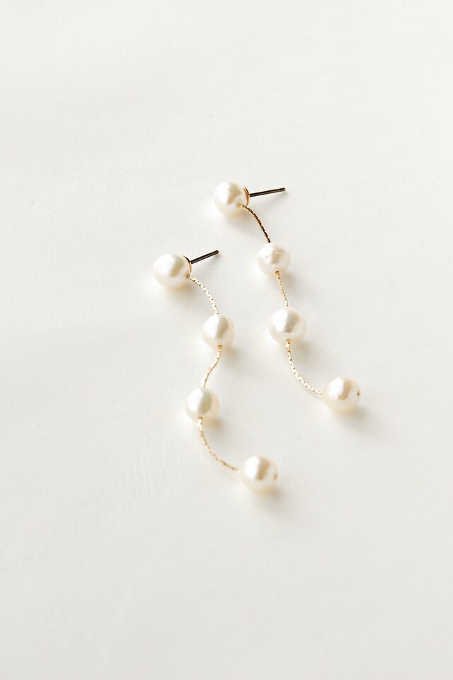 Pearl Strands Earrings
