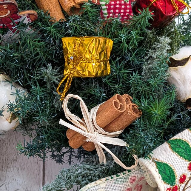 クリスマス早割企画】ジンジャークッキーのクリスマスリース（ちょっと