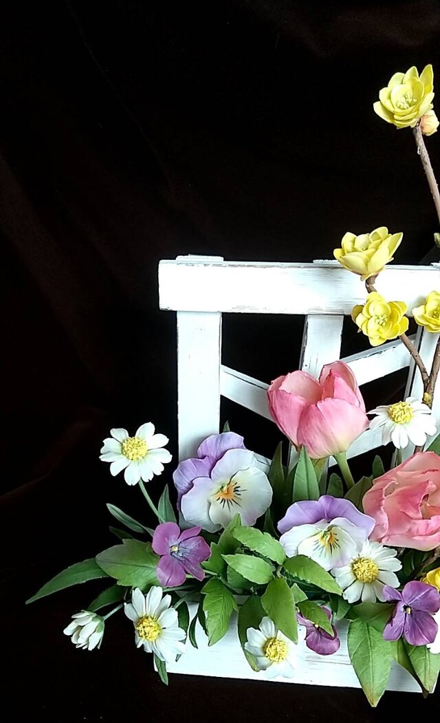 ☆粘土の花[マイガーデン]☆ | iichi 日々の暮らしを心地よくする