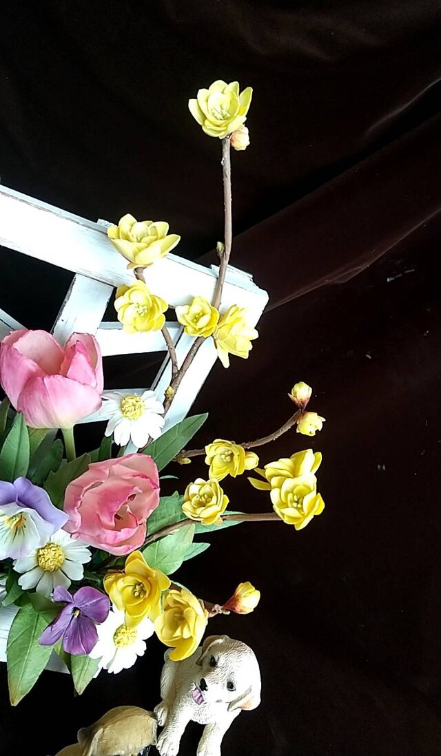 ☆粘土の花[マイガーデン]☆ | iichi 日々の暮らしを心地よくする