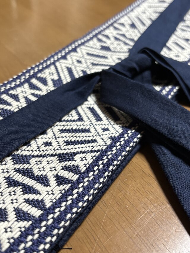 こぎん刺し 帯ベルト【西こぎんver.】 | iichi 日々の暮らしを心地よく