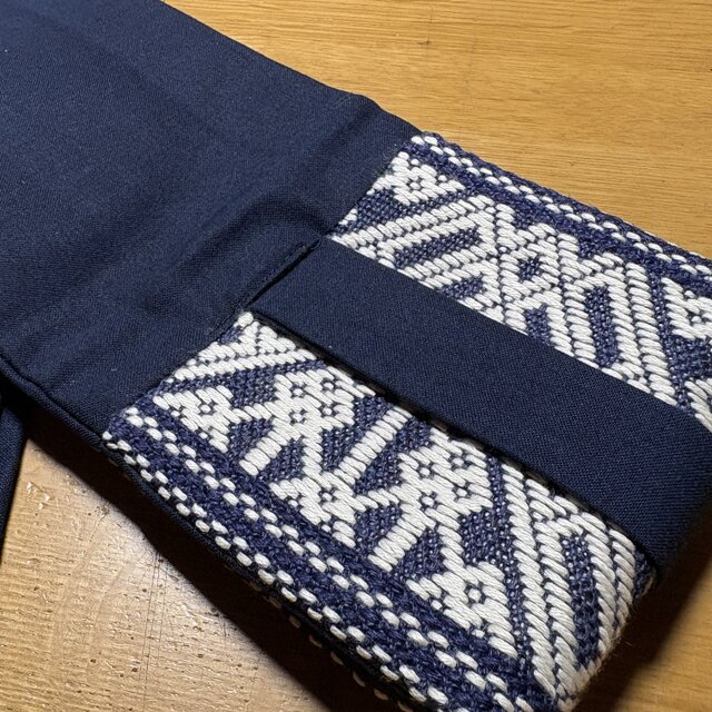 こぎん刺し 帯ベルト【西こぎんver.】 | iichi 日々の暮らしを心地よく