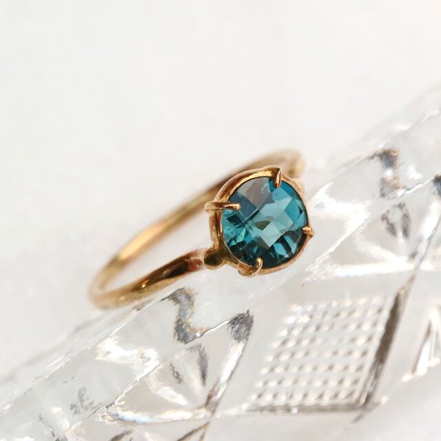 SVR-411 【CERCA50%OFF】ロンドンブルートパーズリング 12号 SV925